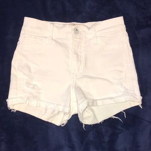 Hollister High Rise Jean Shorts
